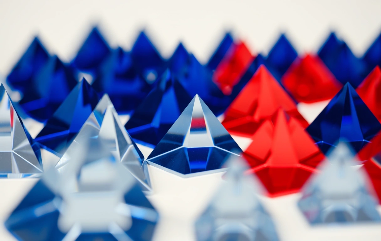 Abstract data visualization background